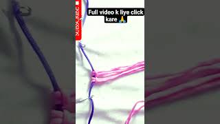 DIY Macrame Keychain Tutorial  #diy #macrametutorial #viralsong #macrame #subscribe