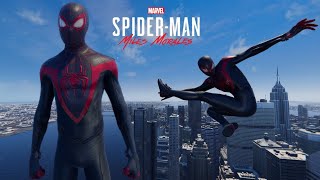 Spider Man Miles Morales Pro Web Swinging 🕸 Classic Suit Free Roam