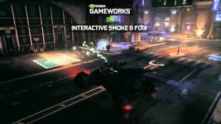 Batman Arkham Knight -  NVIDIA Graphics Batmobile Gameplay PC