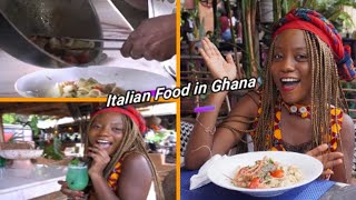 Delicious Italian Food in Ghana - Explore with Me