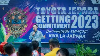 Sinar Indah Motor Toyota Jepara - Getting Commitment 2023