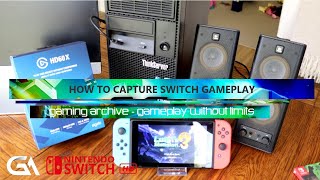 How To Capture Switch Gameplay - How To Record Gameplay On PC Game Recorder Game Screen Recorder