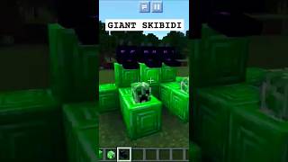 BIGGEST SKIBIDI TOILET IN MINECRAFT 😧 | MINECRAFT SKIBIDI TOILET,#minecraft #shorts #skibiditoilet