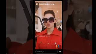 Urvashi Rautela Instagram Story