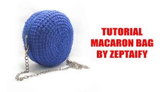 Tutorial Membuat Tas Bulat Motif Macaron Bag By Zeptaifyx