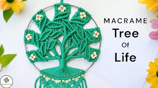 Beautiful Macrame Tree of Life Wall Hanging Tutorial DIY