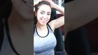 Anita Ties Her Hair #nnn #braless #bralesstiktok #tiktok #bigbang #viral #twitchstreamer #anita