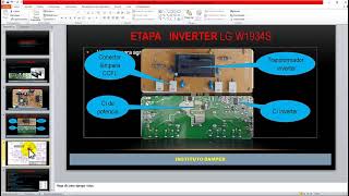 Funcionamiento, fallos y reparación en la etapa inverter tv lcd