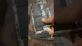 Changing iPhone X battery with new one