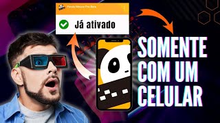 Ativei o panda mouse pro (BETA)com apenas um celular.   #codmobile #pubg #ff #games #mobilador