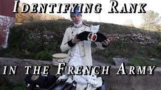 Identifying Rank in the French Army (1779 Warrant)