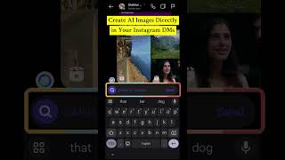 How to Create AI Images in Instagram #instagram #ai #howto