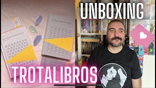 UNBOXING Trotalibros Editorial ⎮ Bookhaul ⎮ 📚📦 ¿Abres estos libros conmigo? 🎁