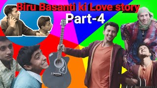 Biru Basanti ki Love story Part-4💮  || AMDJ || Funny Comedy Video 🤣 || Basanti Ne Toda Dil 💔