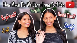 Our First Q&A 2024 | Youtube Income? Boyfriend? Hostel?😱 | Shreya&Shweta Vlogs