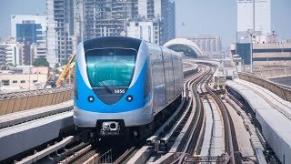 Driverless Metro Train - A short ride on the Dubai Metro