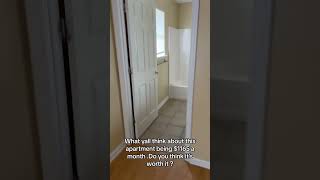 Do you think this apartment is worth the price ? 3 bedrooms 2 bath #shortsvideo #apartment #shorts