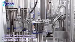 2000BPH Bottled Water Washing Filling Capping 3 in 1 Machine