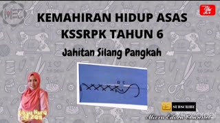 JAHITAN SILANG PANGKAH