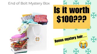 End of the Bolt Mystery Box from @MissouriQuiltCo