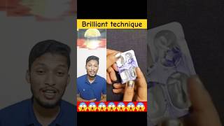 সহজে শুইয়ে সুতা লাগানোর টেকনিক #technique #shorts