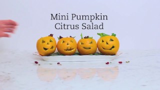 Mini Pumpkin Citrus Salad Recipe