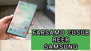 Farsamo Cusub ||| Samsung Galaxy A54: How to Pin an App and Lock It to the Screen