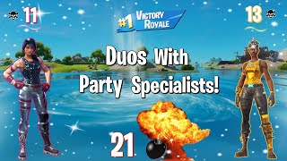 *OG Sparkle Specialist & Party Diva* 21 Kill Duos Gameplay!