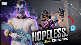 HOPELESS 1v4 Clutches ❤️‍🔥 Pubg/Bgmi The Last Video 🥹