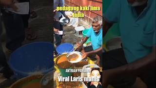 Pedagang Nasi kaki lima India street food prindavan #streetfood #kulinerprindavan #kulinerindia