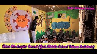 Lecture on Sound//class 8th// Govt. Middle School Yokma Saliskote//Kargil//