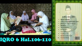 Bacaan IQRO 6 Hal.106-110 PAI SD-SMA/SMK atau Sederajat.Pertemuan.20.