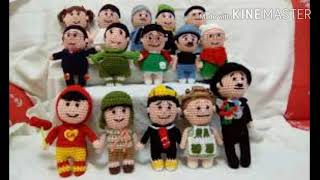 chaves e sua turma em amigurumi croche el chavo