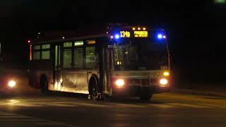 TTC Orion VII NG HEV #1550 turning onto Tapscott Road