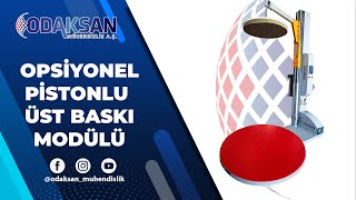 Pistonlu Üst Baskılı Streç sarım makinesi