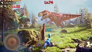 Dino Game Ads Review All Levels 08: Fight against Tyrannosaurus