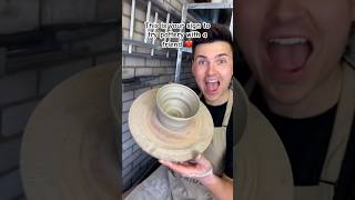 JoJo Siwa POTTERY Karma 🤯 #pottery #trythis #reaction