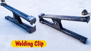 few people know this Creative idea of welding clip #handyman