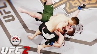 Demian Maia -Vs- Matt Hughes ☆EA SPORTS™ UFC® 2☆