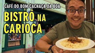 Bistrô na Rua da Carioca | Nhoque recheado com queijo e filé mignon no Café do Bom Cachaça da Boa