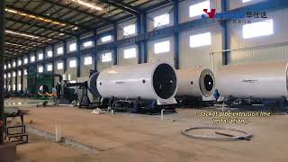 HUASHIDA manufacturer of PU foam preinsulated pipe making machine