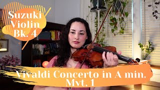 Concerto in A minor, Op. 3, No. 6, 1st Mvt. by A. Vivaldi