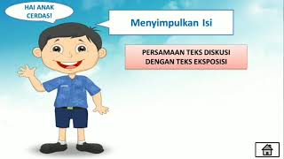 Menyimpulkan Teks Diskusi