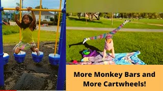 I can do this! More monkey bars, more cartwheels and more fun at playgrounds!