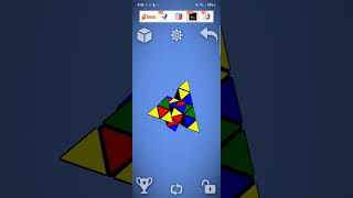 Scramble of master pyraminx........