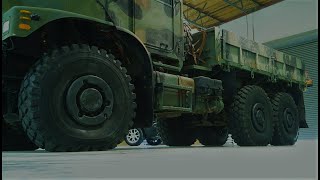 CTIS Central Tire Inflation System Oshkosh MTVR 6x6 Military Truck