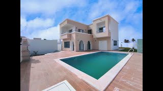 Villa avec piscine à vendre a Djerba titre bleu (Extérieur)