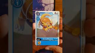 Opening my second Digimon TCG Booster Pack (Release Special Booster Vers. 1.0)