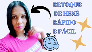 Como Retocar A Raíz De Henê Rápido E Fácil