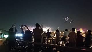 New Year 2021 Fireworks at Bangkok, Thailand